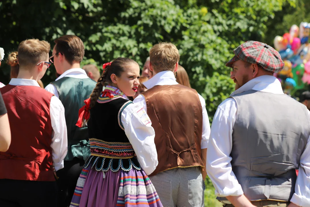 Piknik rodzinny z okazji dnia dziecka na Młynku w Łodzi