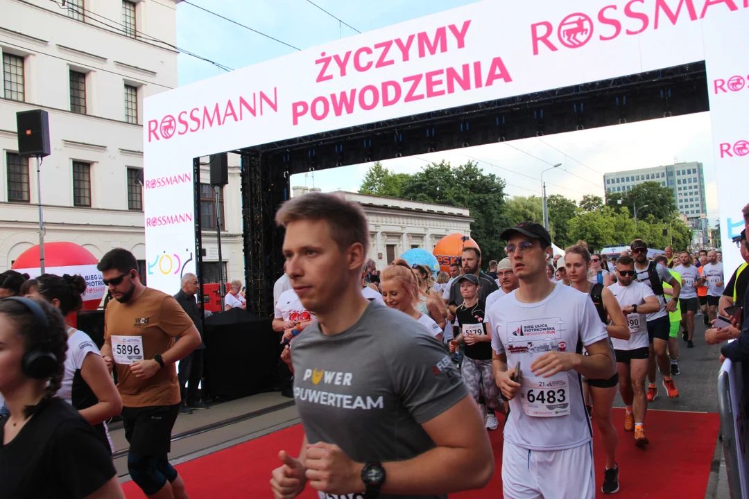 21. Bieg Ulicą Piotrkowską Rossmann Run w Łodzi