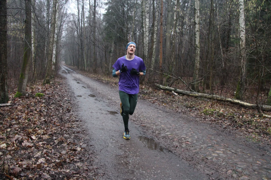 Walentynkowy parkrun w Lesie Łagiewnickim