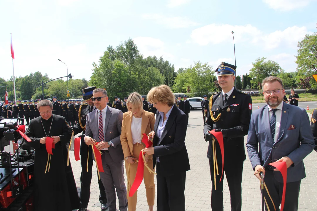 Nowa strażnica przy ul. Przybyszewskiego w Łodzi