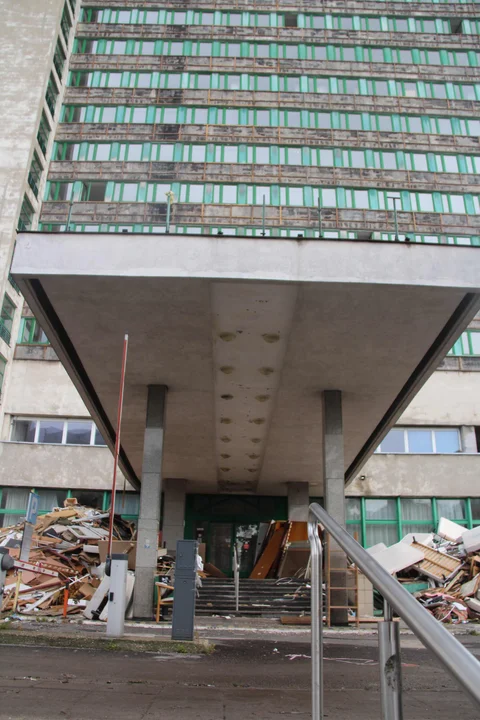 Hotel Światowit znika z mapy Łodzi