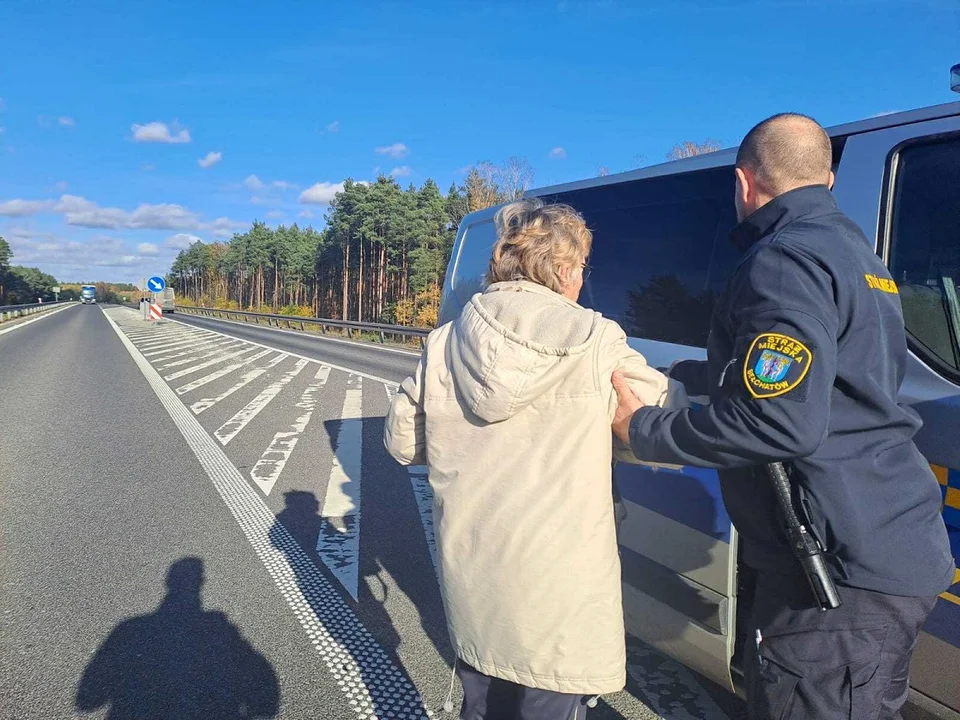 Zagubiona kobieta w Bełchatowie