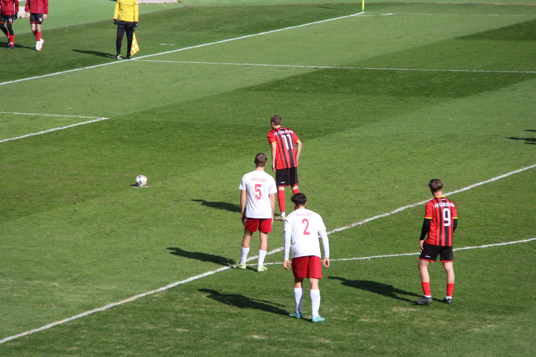 Ćwiczenia służb specjalnych na stadionie ŁKS-u