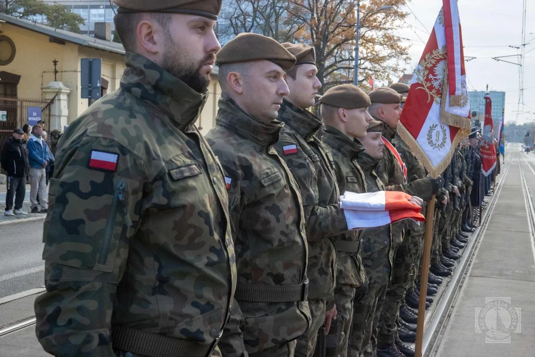 Uroczyste obchody Święta Niepodległości w Łodzi