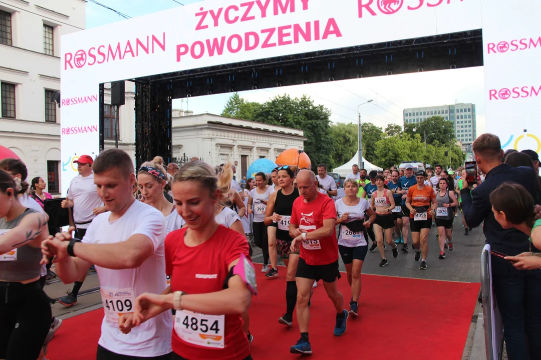 21. Bieg Ulicą Piotrkowską Rossmann Run w Łodzi