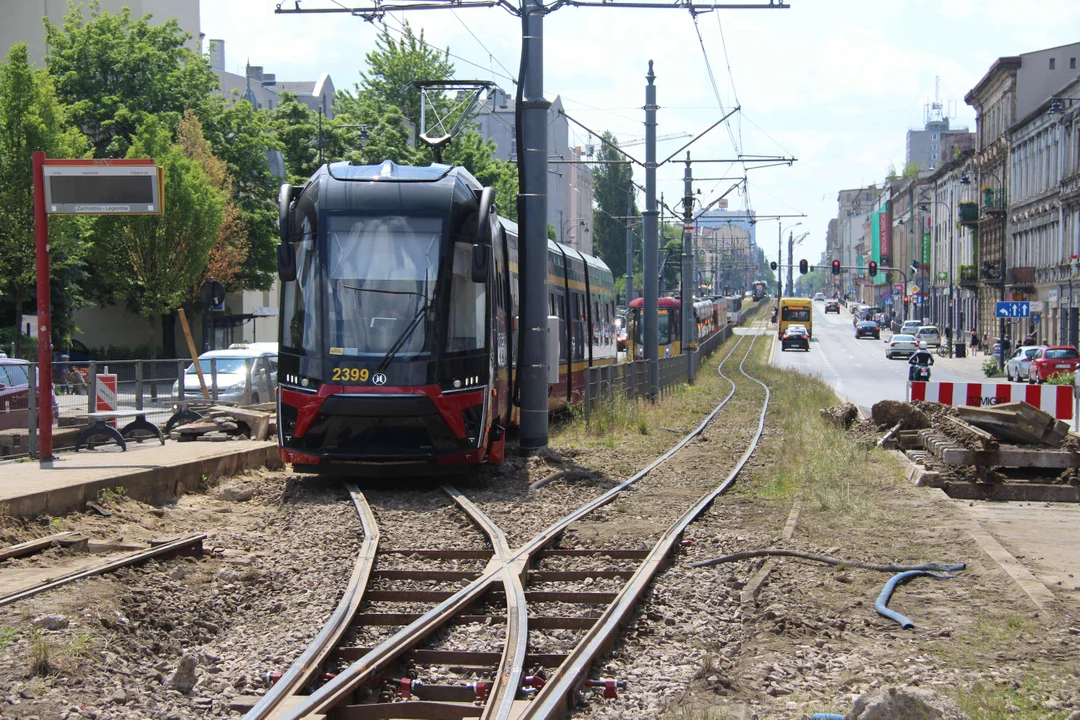 Utrudnienia po wykolejeniu tramwaju w Łodzi