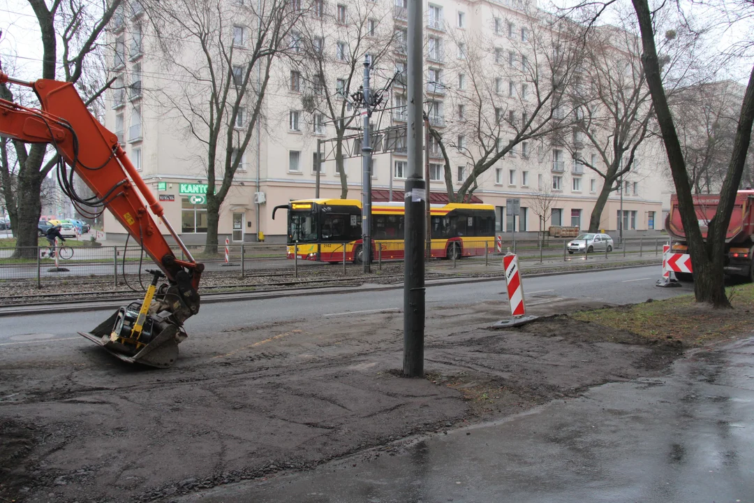 Rozpoczął się remont ulicy Zachodniej w Łodzi