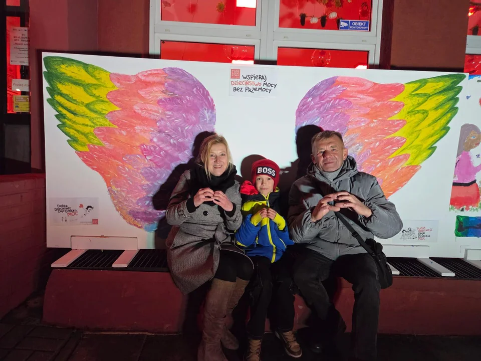 Czerwone budynki w Bełchatowie