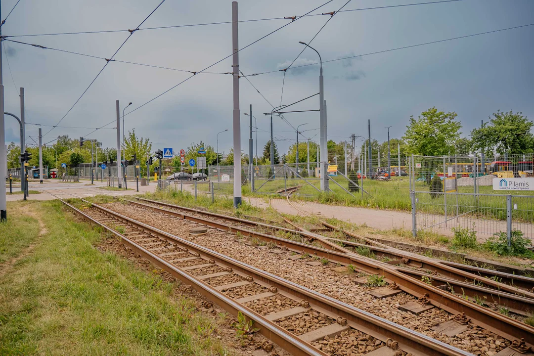 Przebudowa zajezdni tramwajowej Chocianowice - stan na maj 2024 r.