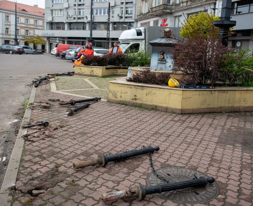 Tak zmienił się plac Wolności w Łodzi