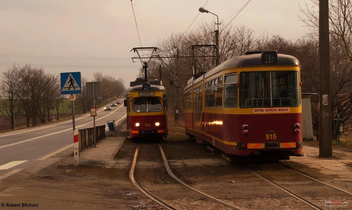 Komunikacja miejska w Zgierzu na starych fotografiach