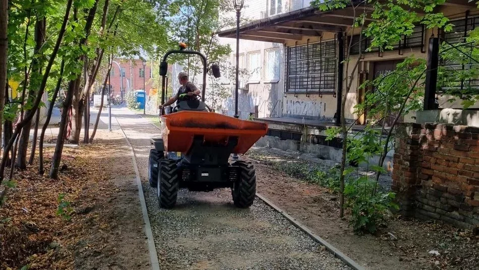 Nowa droga rowerowa na Księżym Młynie w Łodzi