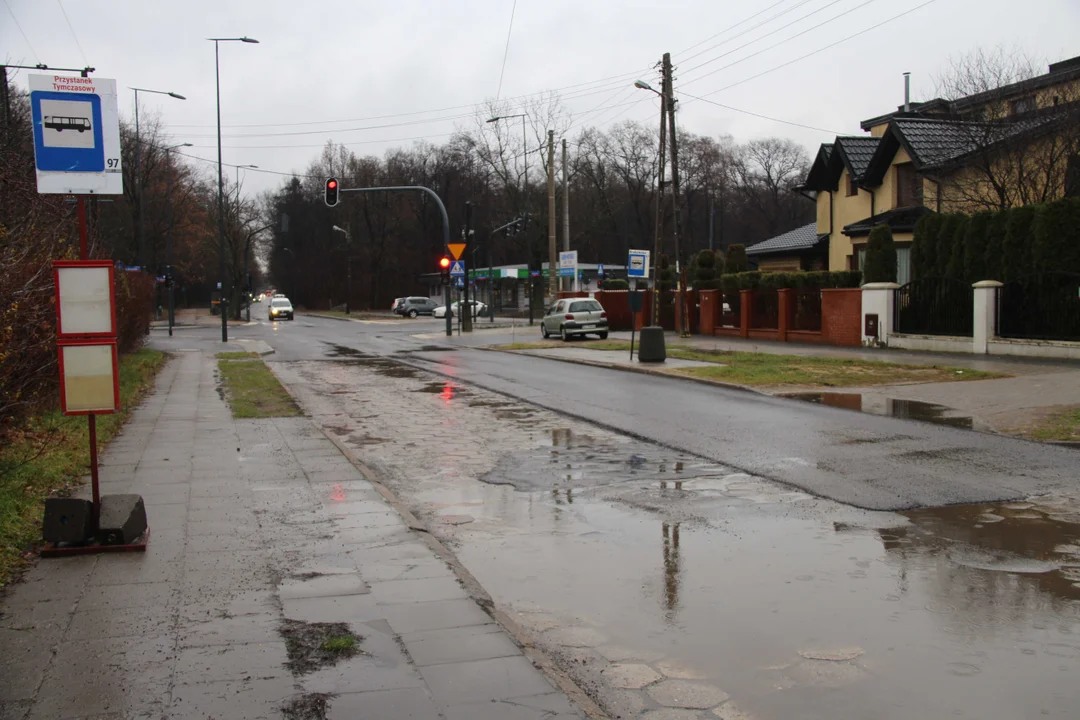 Ulica Krakowska w Łodzi po przebudowie