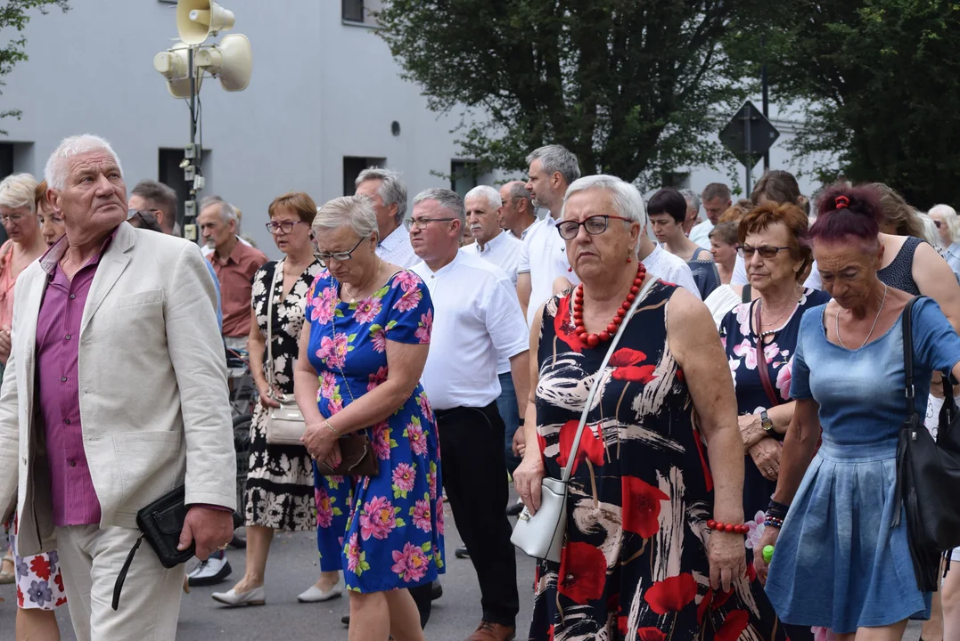 procesja Bożego Ciała w parafii Matki Bożej Dobrej Rady w Zgierzu