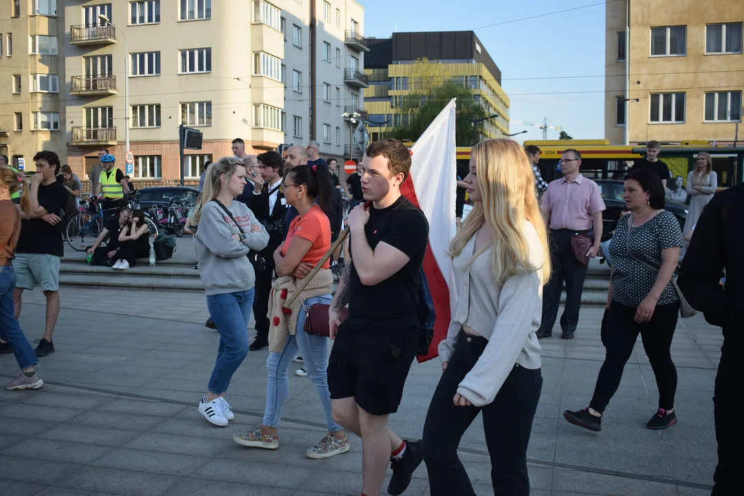 Sławomir Mentzen w Łodzi