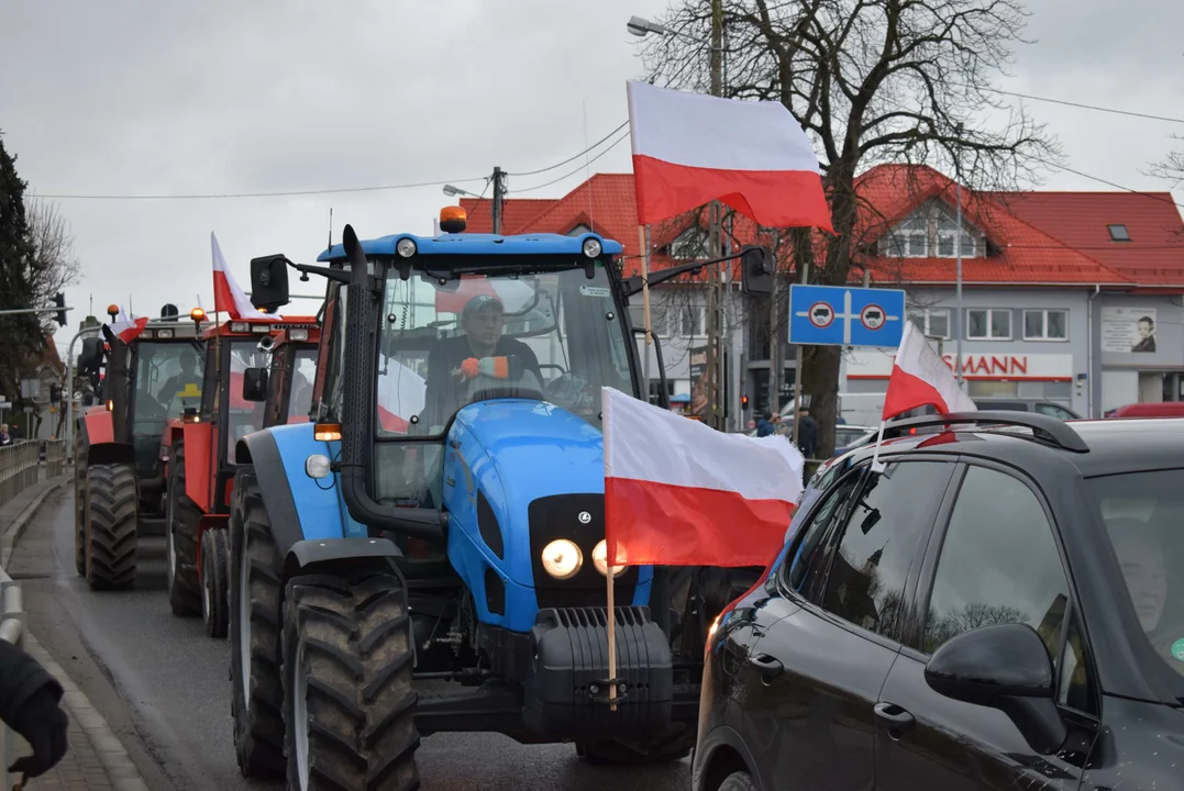 Protest rolników w Łódzkiem