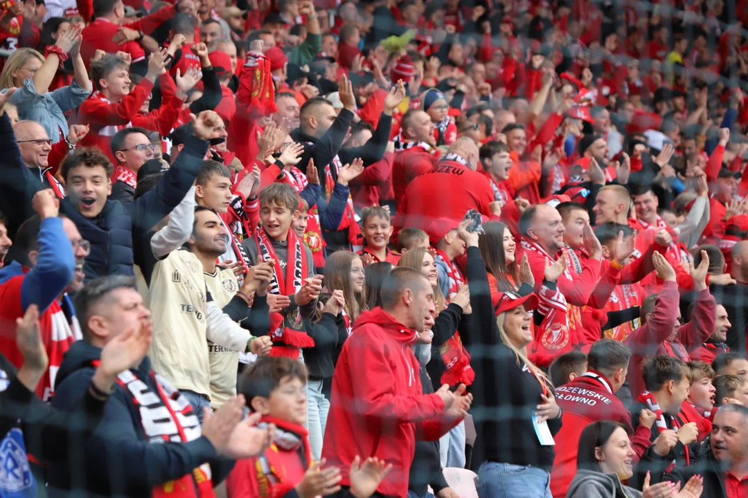 Mecz Widzew - Raków Częstochowa