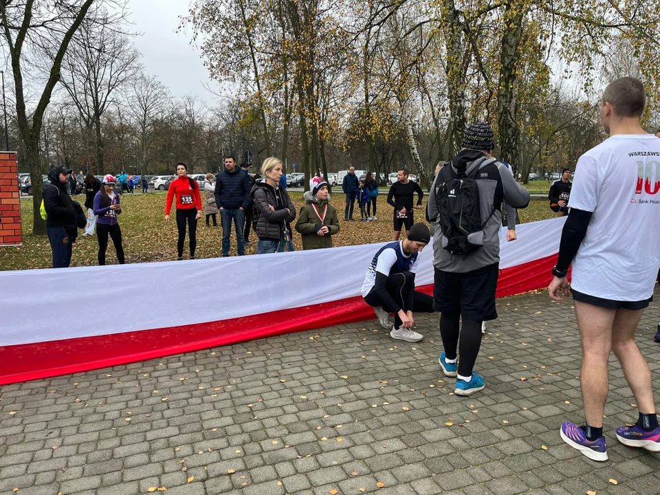 Bieg w Parku na Zdrowiu w Łodzi