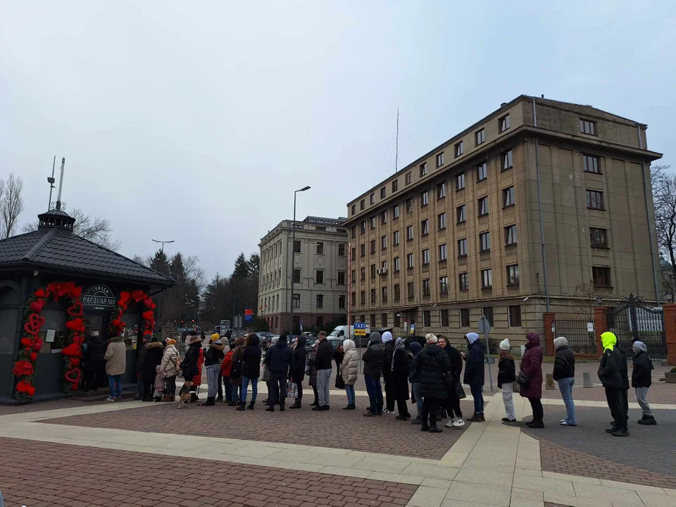 Tłusty czwartek na rynku Manufaktury w Łodzi