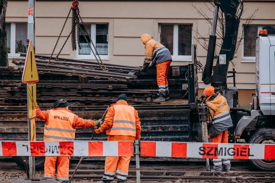 To koniec tymczasowej krancówki pod Centrum Krwiodawstwa w Łodzi