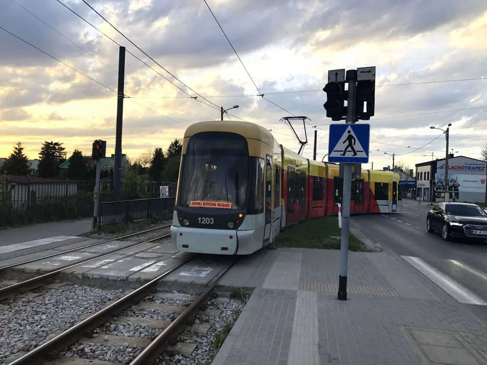 Śladem starej linii tramwajowej do Ozorkowa