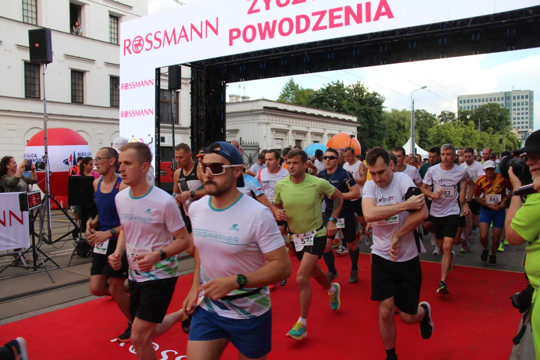 21. Bieg Ulicą Piotrkowską Rossmann Run w Łodzi