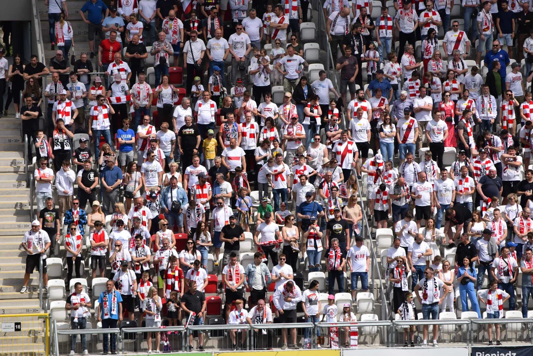 Piłkarskie starcie ŁKS Łódź z Resovią - Stadion Króla 21.05.2023