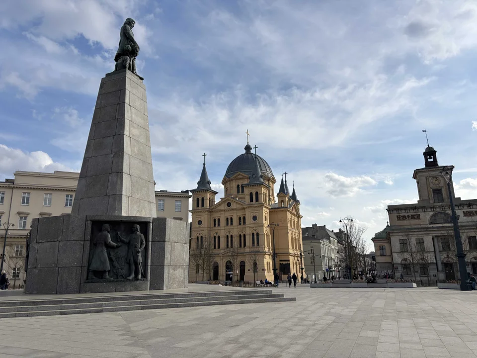 Tak zmienił się plac Wolności w Łodzi