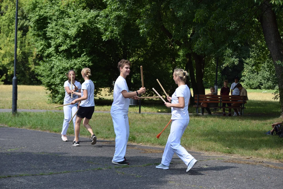 Capoeira w parku Baden-Powella