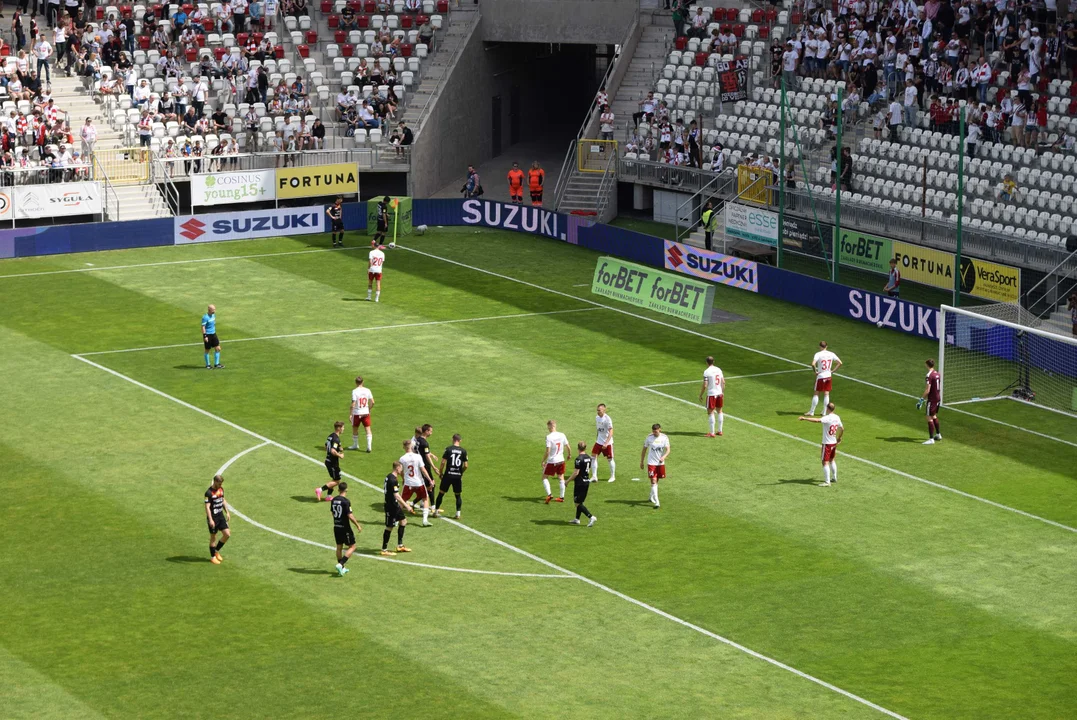 Piłkarskie starcie ŁKS Łódź z Resovią - Stadion Króla 21.05.2023