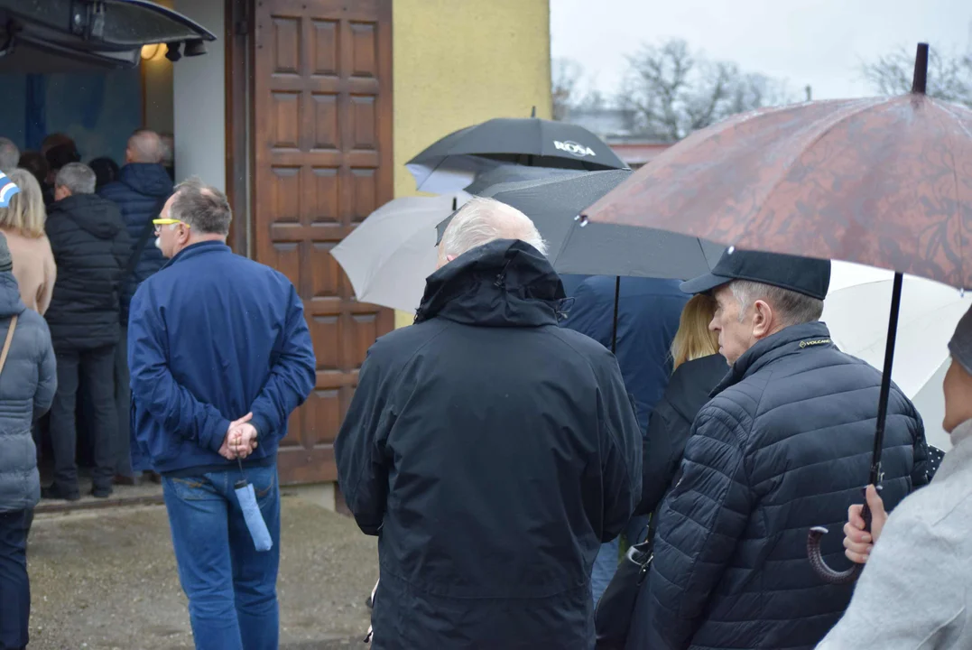 Pogrzeb Zenona Szumińskiego na cmentarzu w Zgierzu