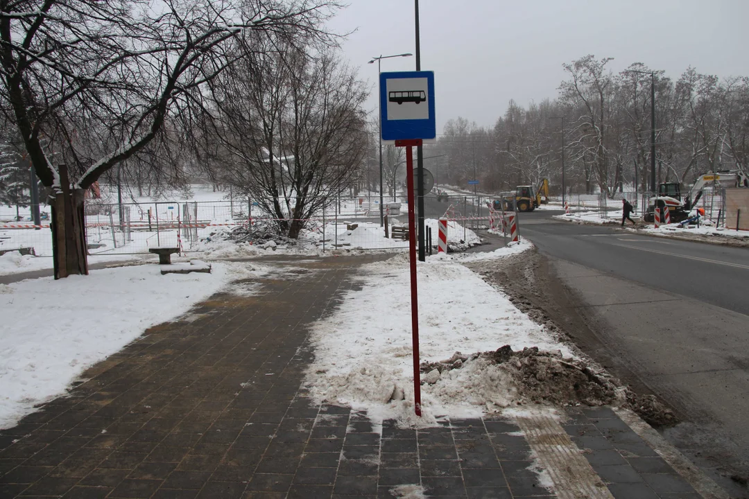 Przebudowa Wojska Polskiego w Łodzi - stan prac na 8.12.2023 r.