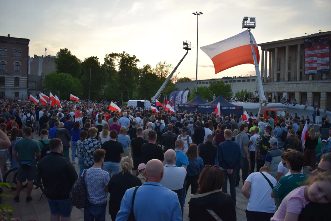 Sławomir Mentzen w Łodzi