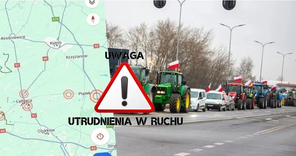 Zbliża się protest, rolnicy znów zablokują drogi. Tych miejsc lepiej unikajcie [MAPA]