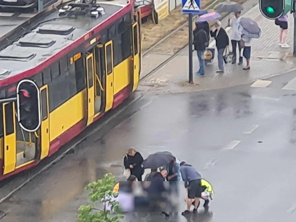 Tragiczny wypadek na Dąbrowie.