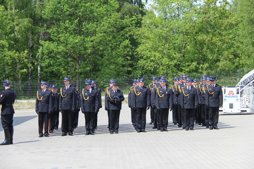 Nowa strażnica przy ul. Przybyszewskiego w Łodzi