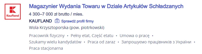 Oferty Pracy w Piotrkowie i okolicach