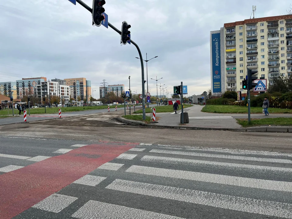 W Łodzi rozpoczął się kolejny remont - tym razem ronda inwalidów