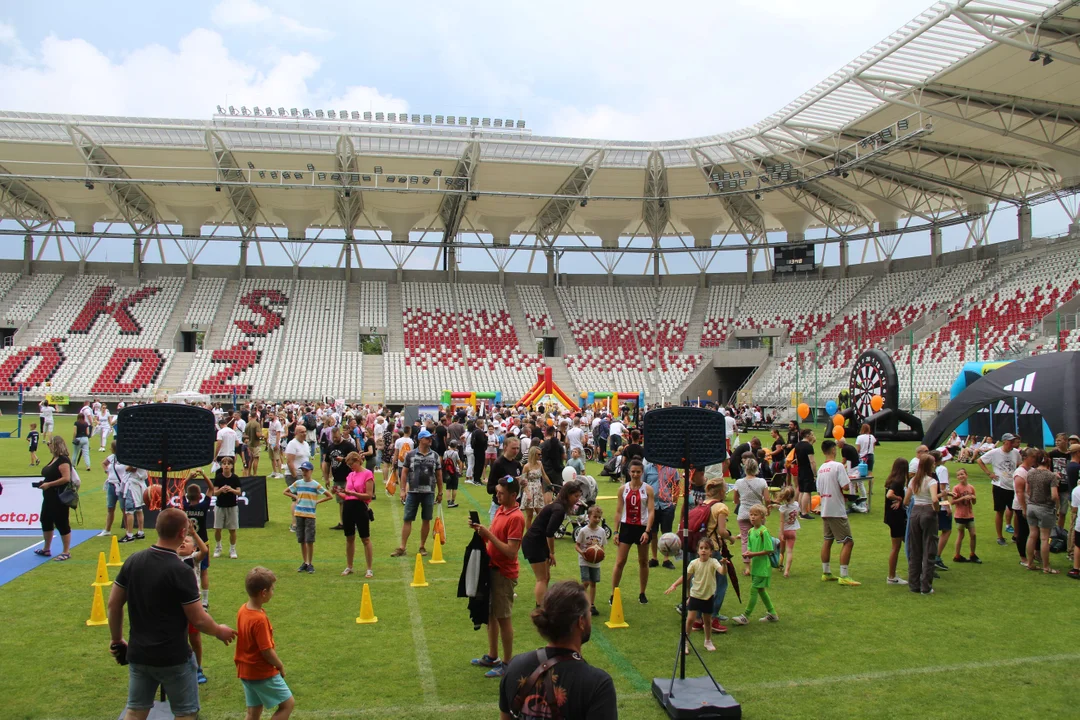 Urodzinowy piknik z okazji 600. urodzin Łodzi na stadionie ŁKS-u - 18.06.2023 r.