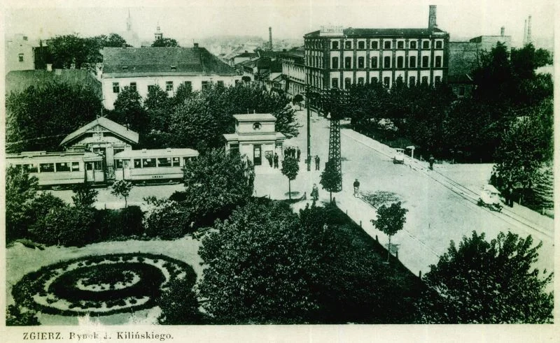 Stary Zgierz na fotografii