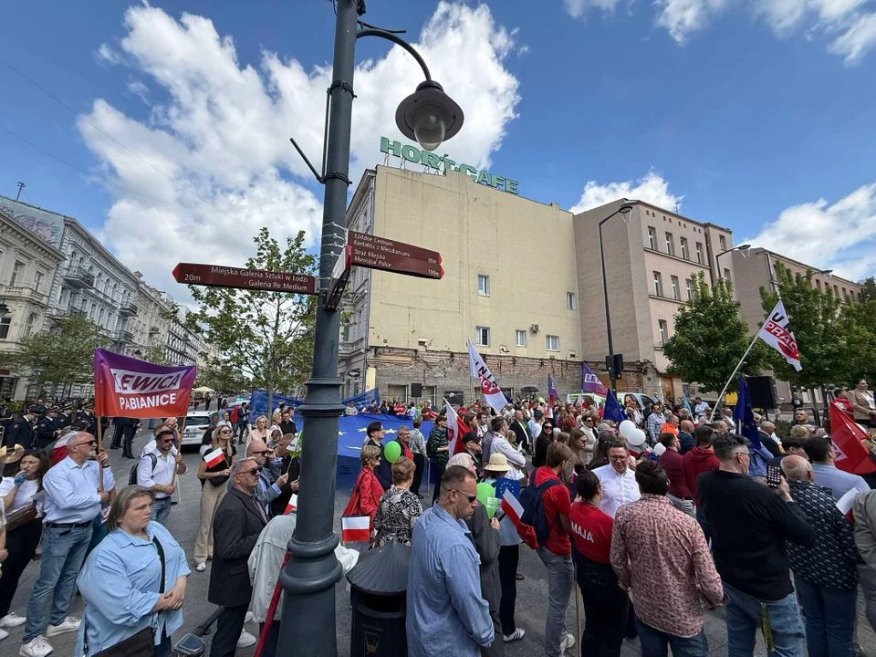 Święto Pracy w Łodzi. Współorganizatorami OPZZ i Nowa Lewica