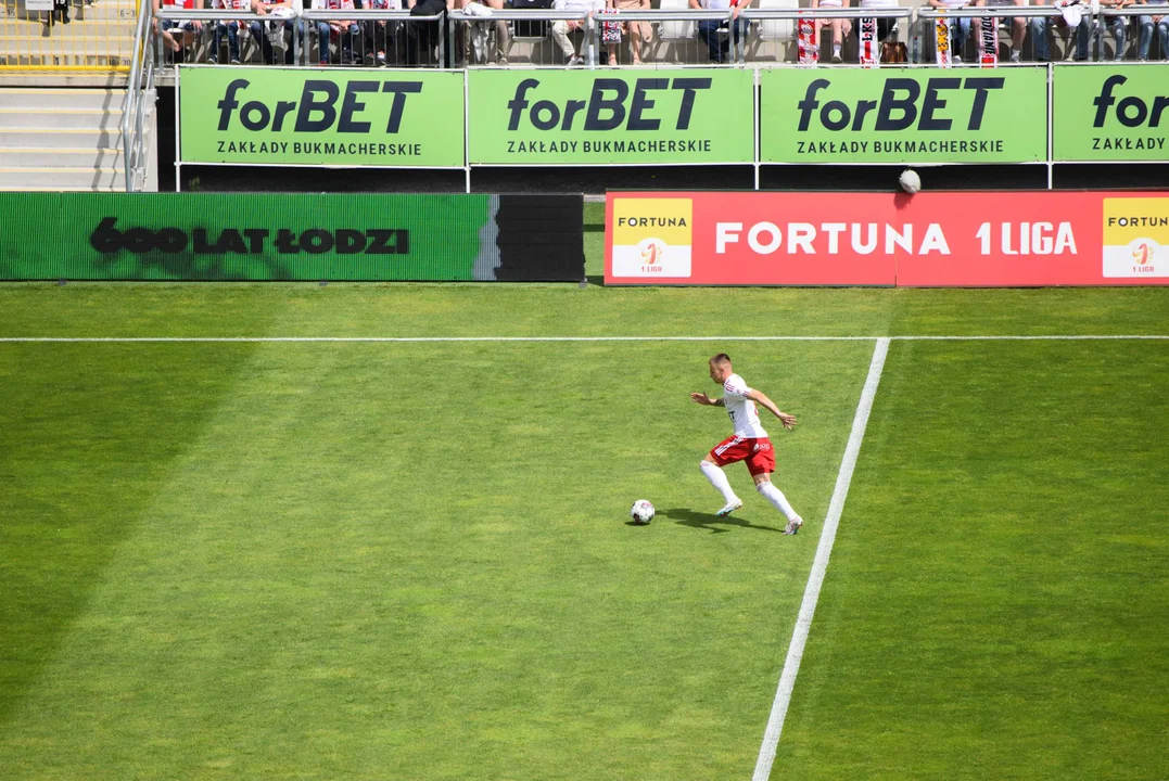 Piłkarskie starcie ŁKS Łódź z Resovią - Stadion Króla 21.05.2023