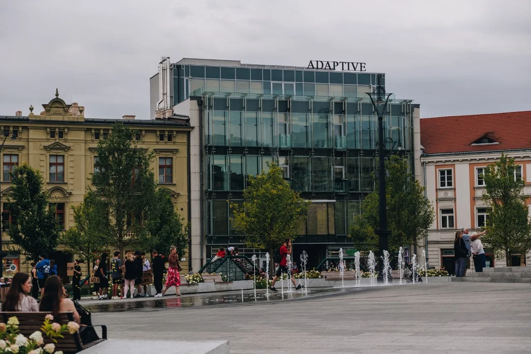 Plac Wolności w Łodzi z I miejscem w konkursie Towarzystwa Urbanistów Polskich