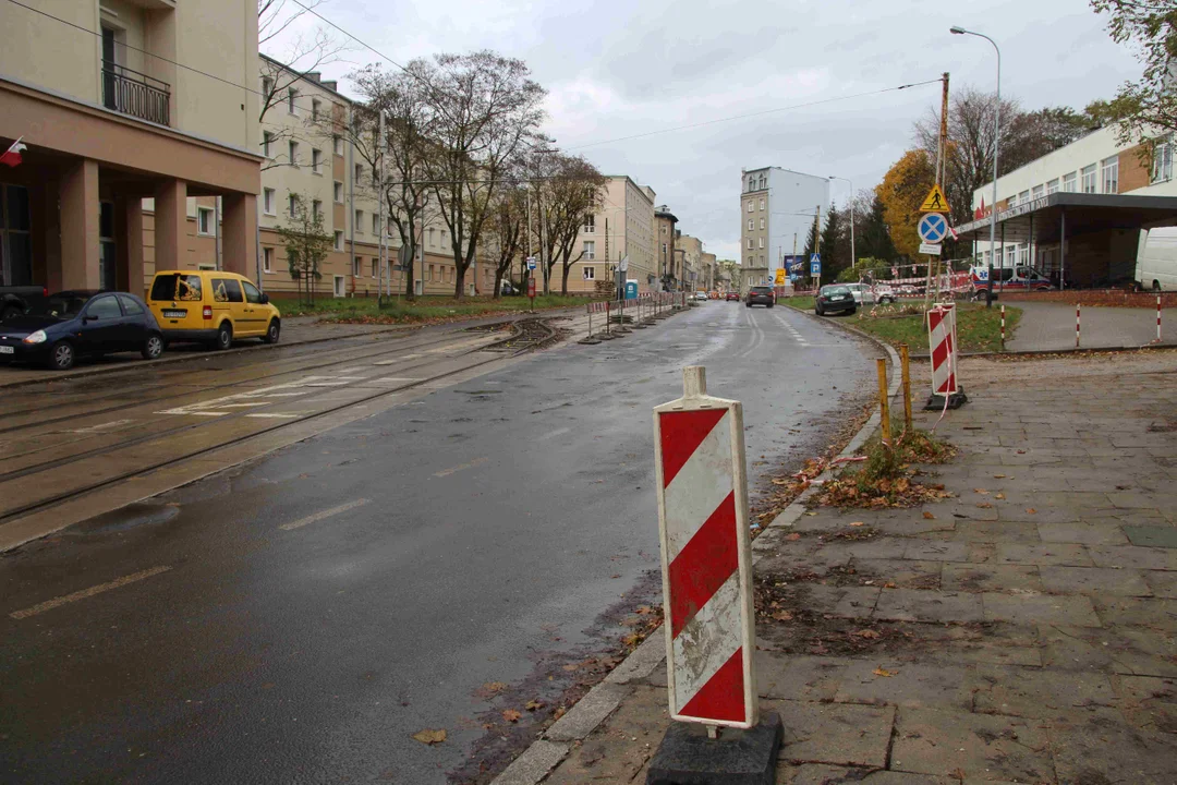 Ulica Franciszkańska w Łodzi do remontu