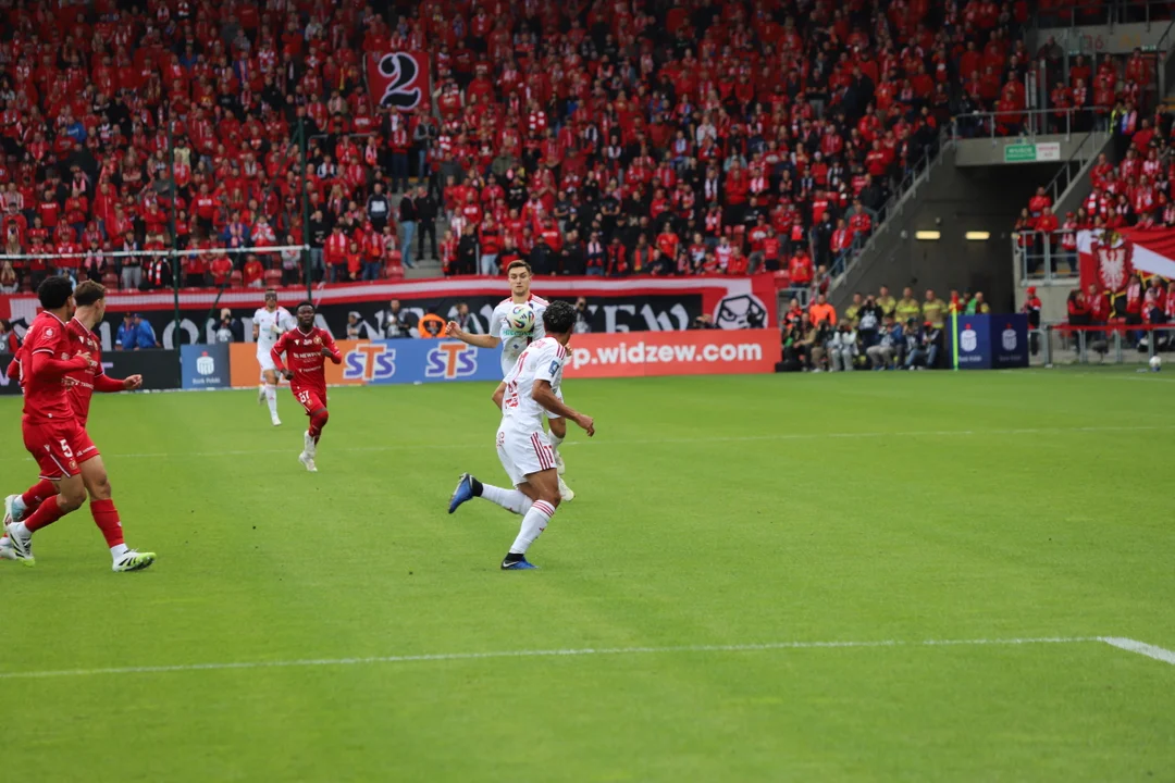 Mecz Widzew - Raków Częstochowa