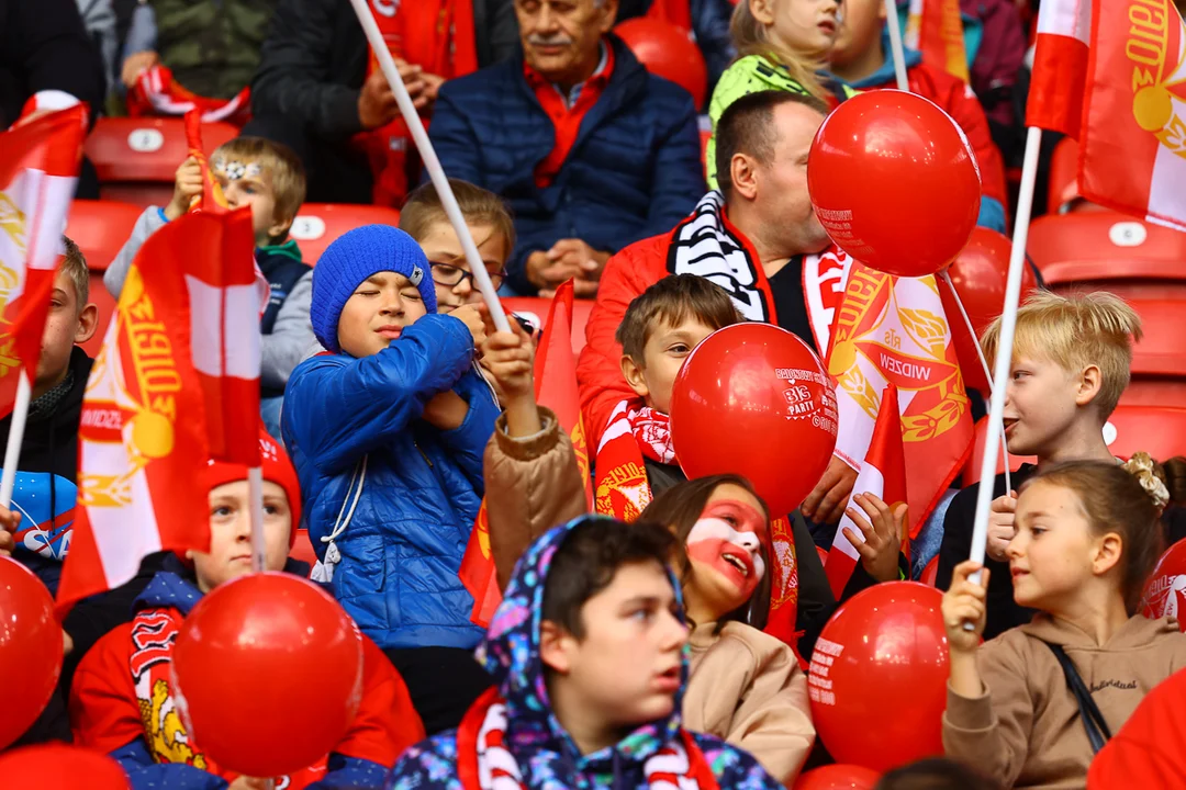 Kibice Widzewa jak zwykle dopisali. Zobacz zdjęcia!