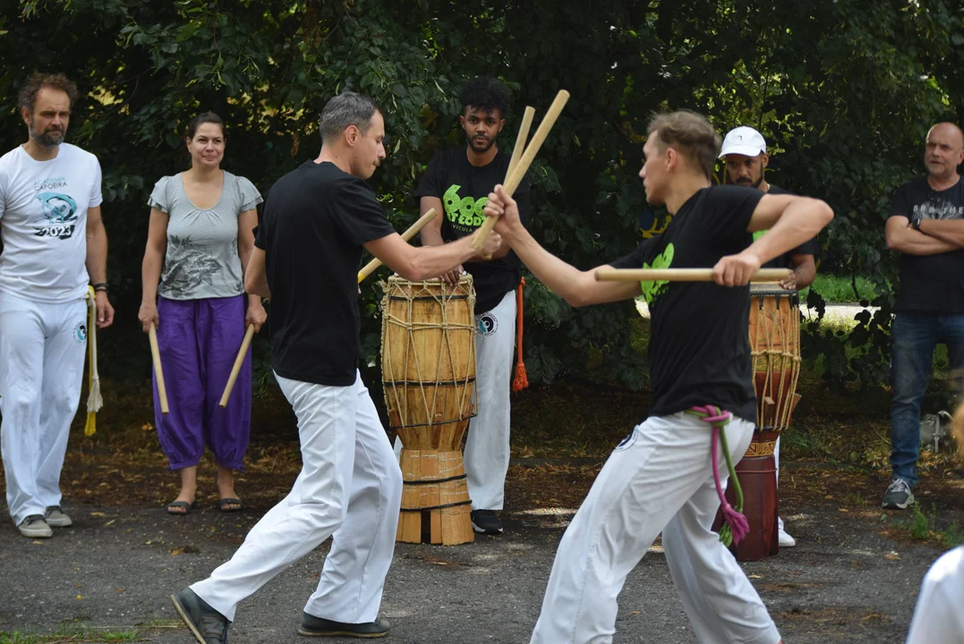 Capoeira w parku Baden-Powella