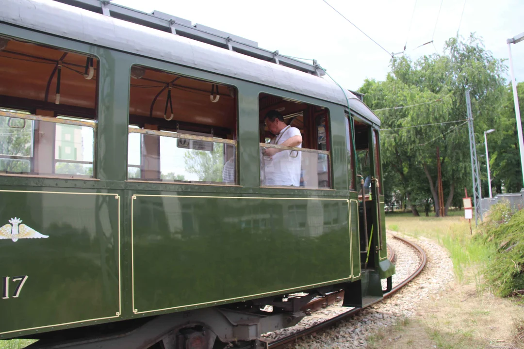 Zabytkowe tramwaje na łódzkich ulicach