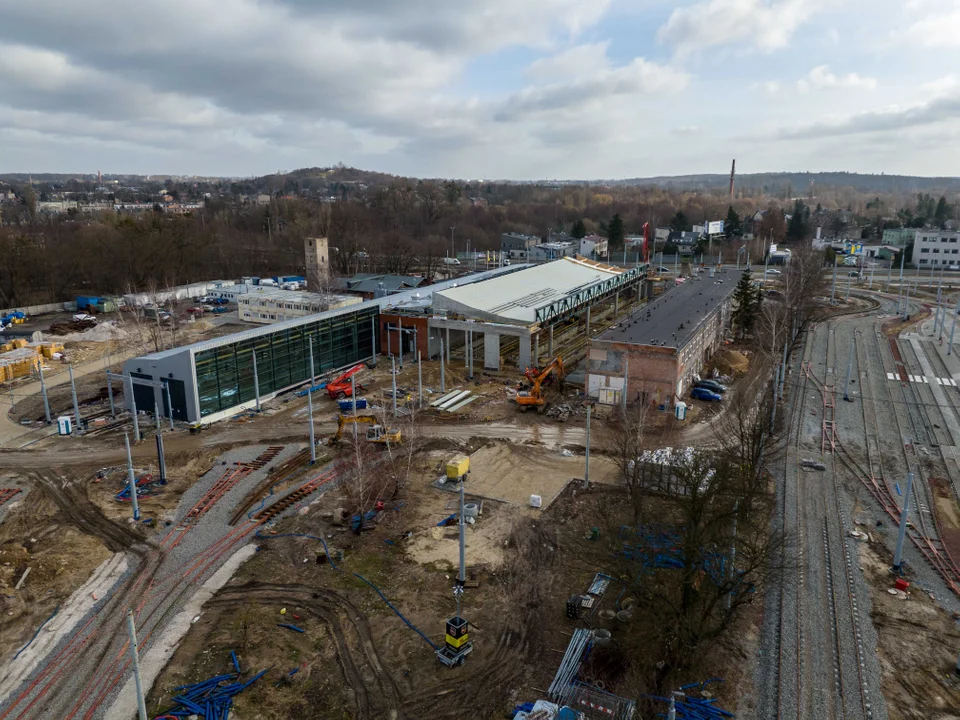 Przebudowa zajezdni tramwajowej Chocianowice w Łodzi