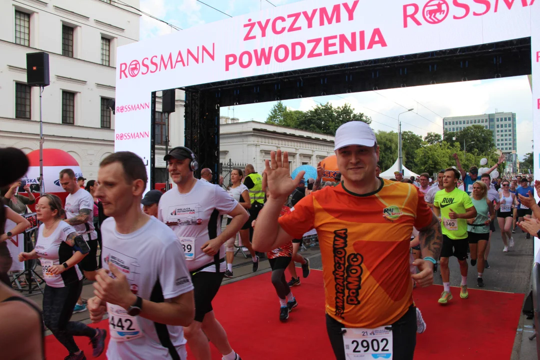 21. Bieg Ulicą Piotrkowską Rossmann Run w Łodzi